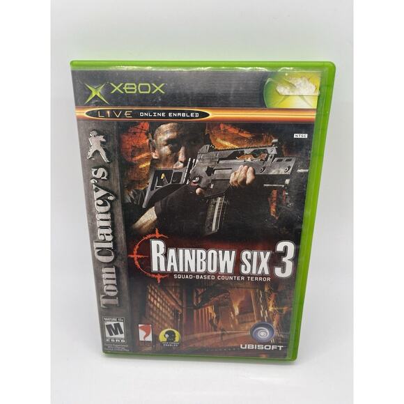 Tom Clancy's Rainbow Six 3 (Microsoft Xbox, 2003) - TESTED - Picture 1 of 8